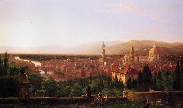 Thomas Cole View of Florence from San Miniato